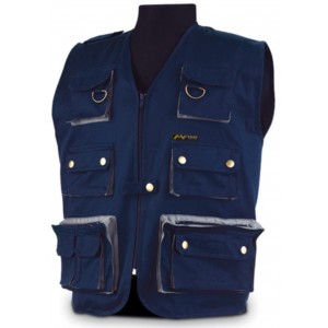 COLETE PESCADOR AZUL ESCURO 288-VRA # COLETE PESCADOR AZUL ESCURO 288-VRA #